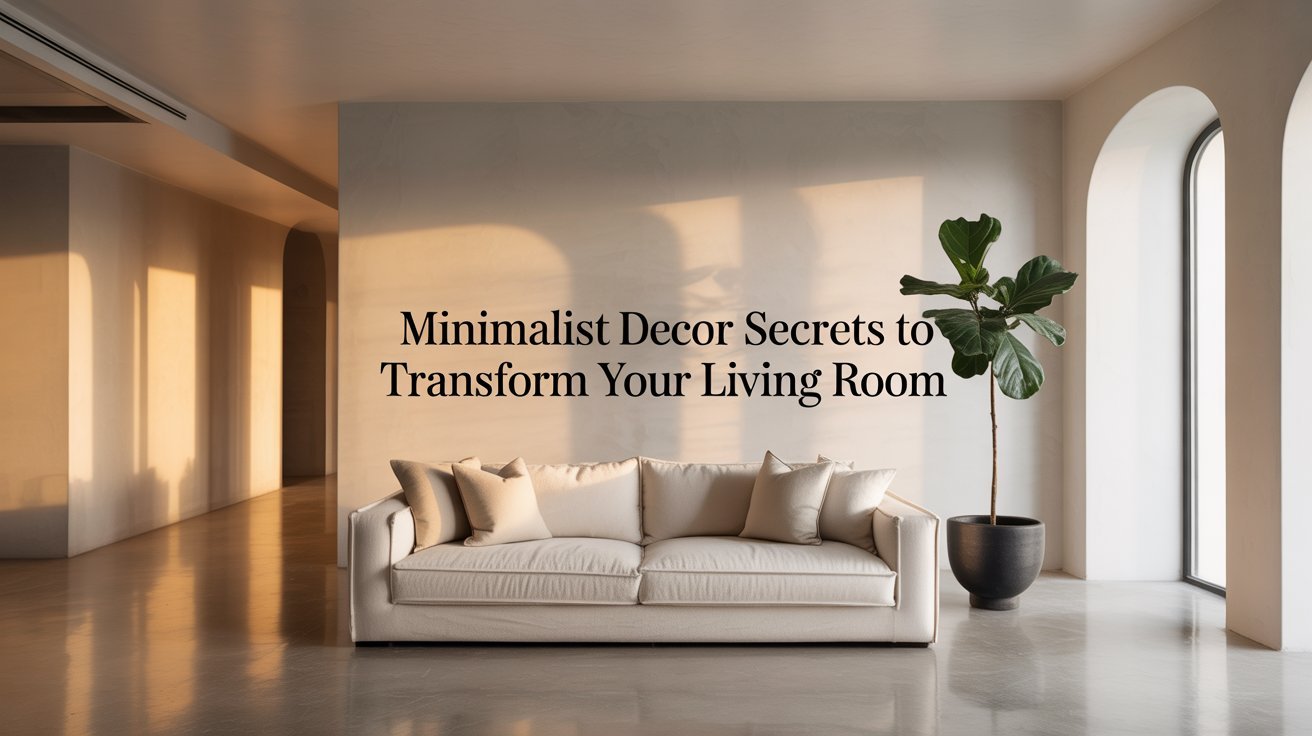 10 Minimalist Decor Secrets To Transform Your Living Room