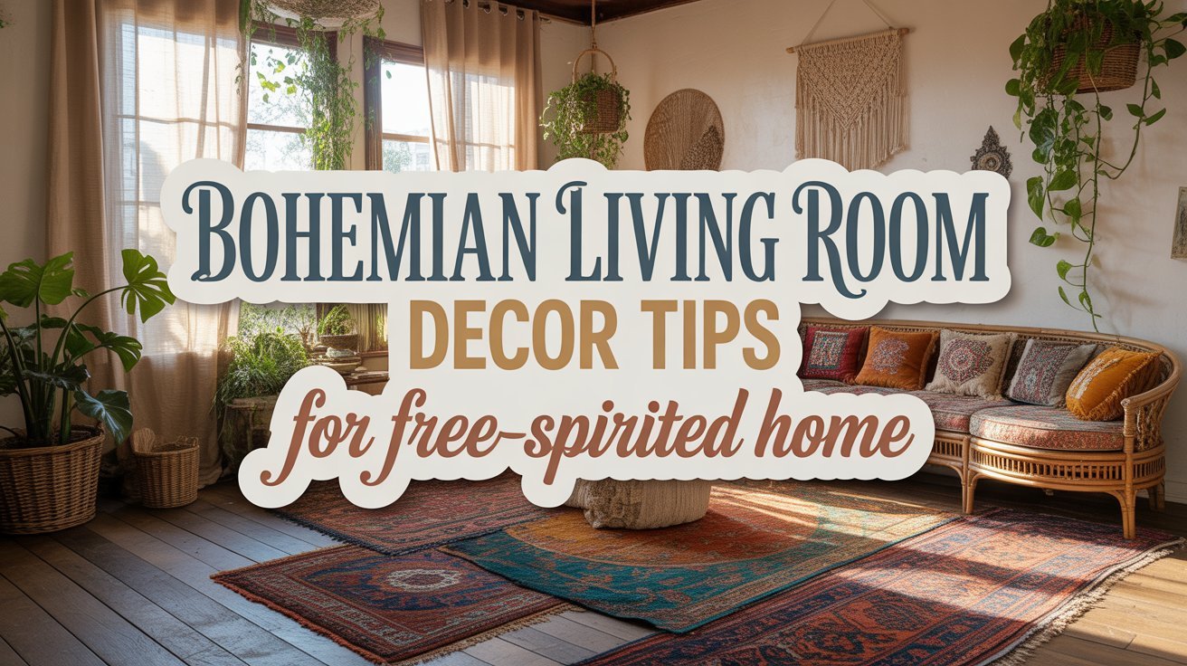 Bohemian Living Room Decor Tips for Free-Spirited Home