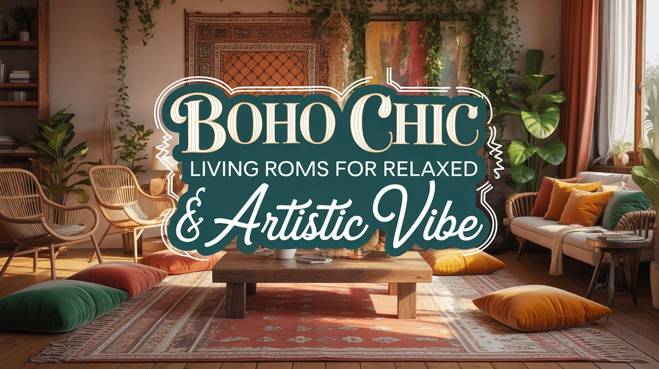 Boho Chic Living Room Ideas for a Relaxed & Artistic Vibe
