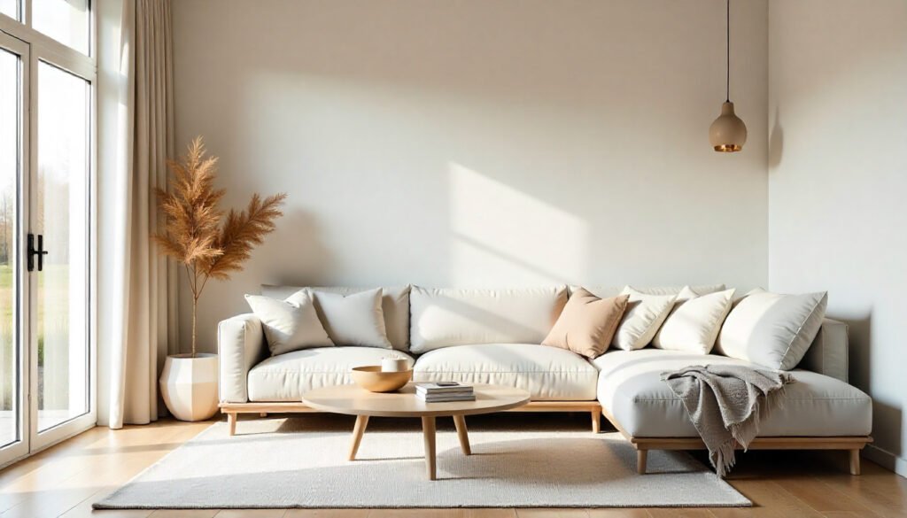 Scandinavian Living Room Decor Ideas for Bright & Airy Home