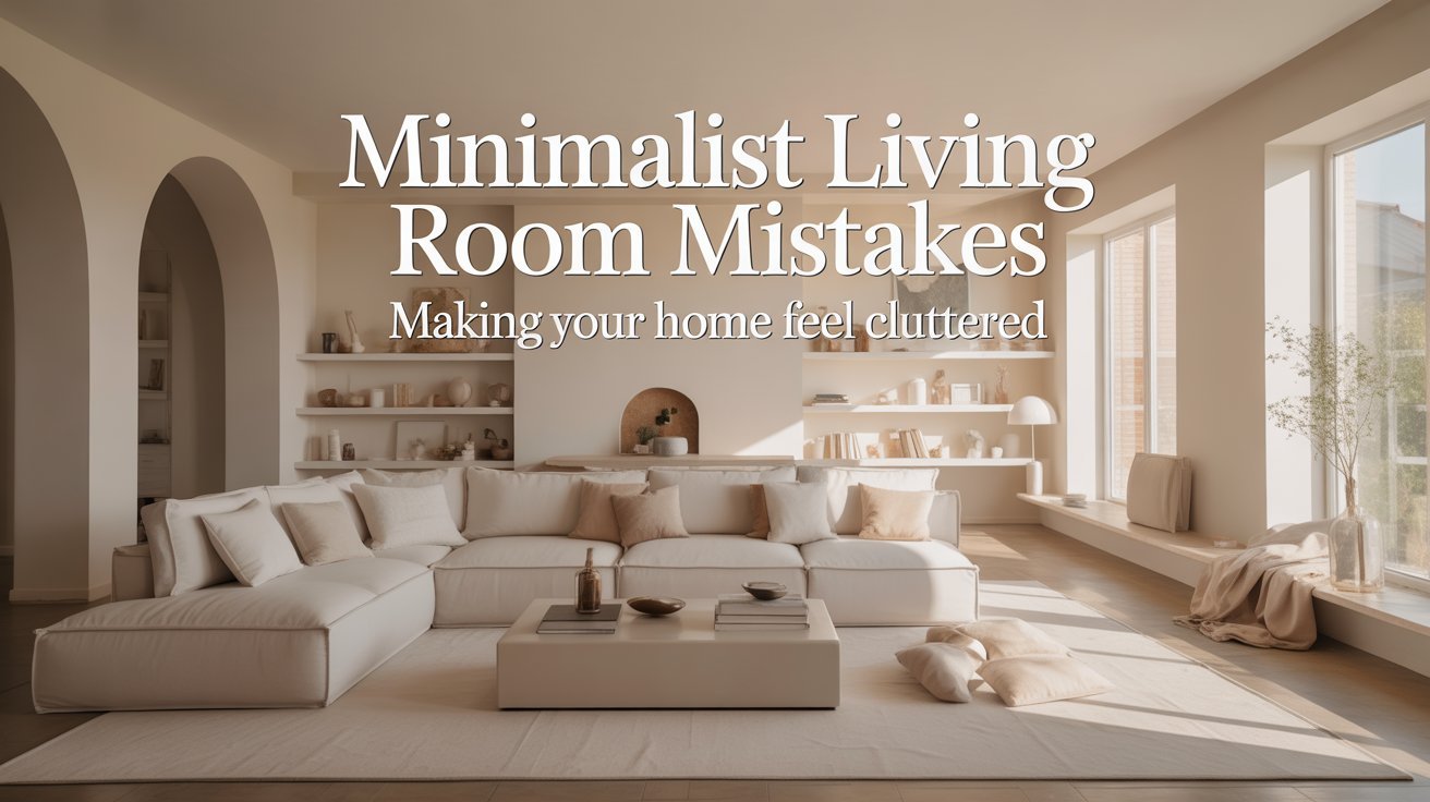 Minimalist Living Room Mistakes Making Your Home Feel Cluttered