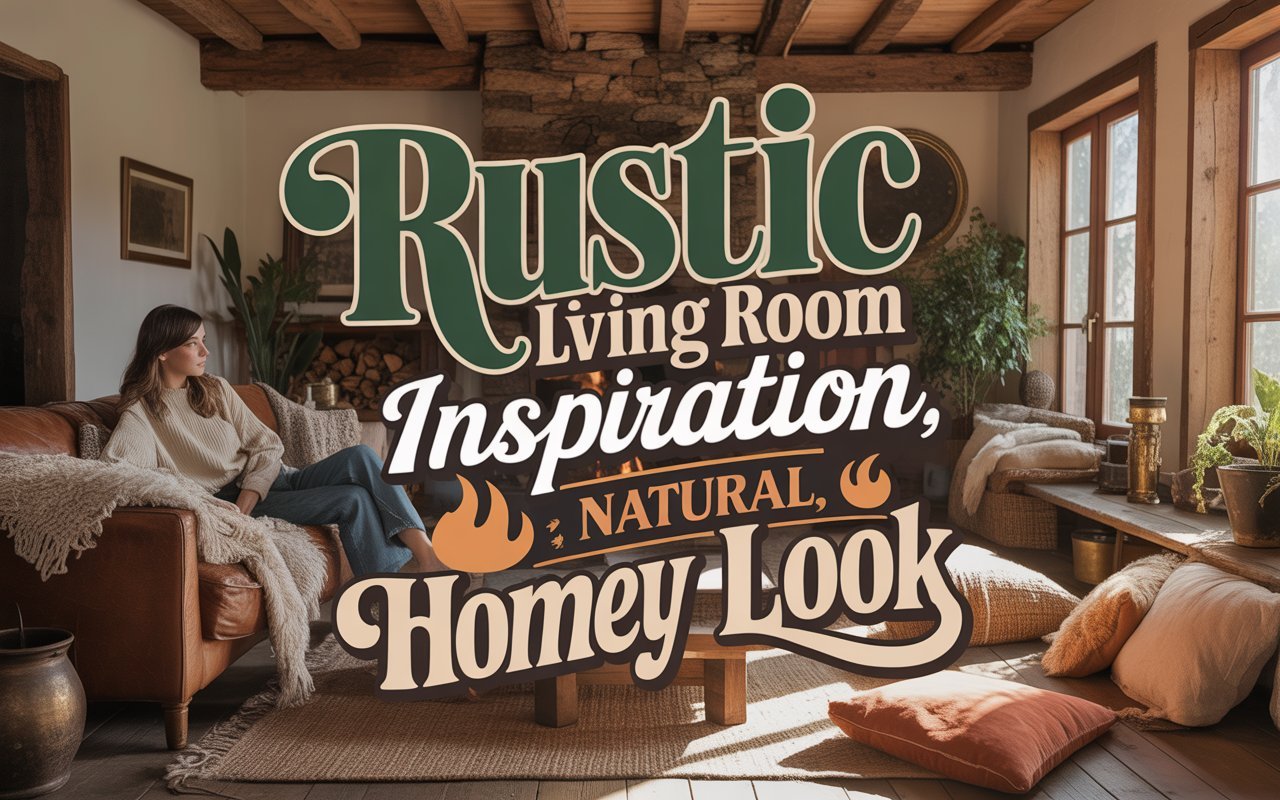 Rustic Living Room Inspiration: Natural, Homey Look