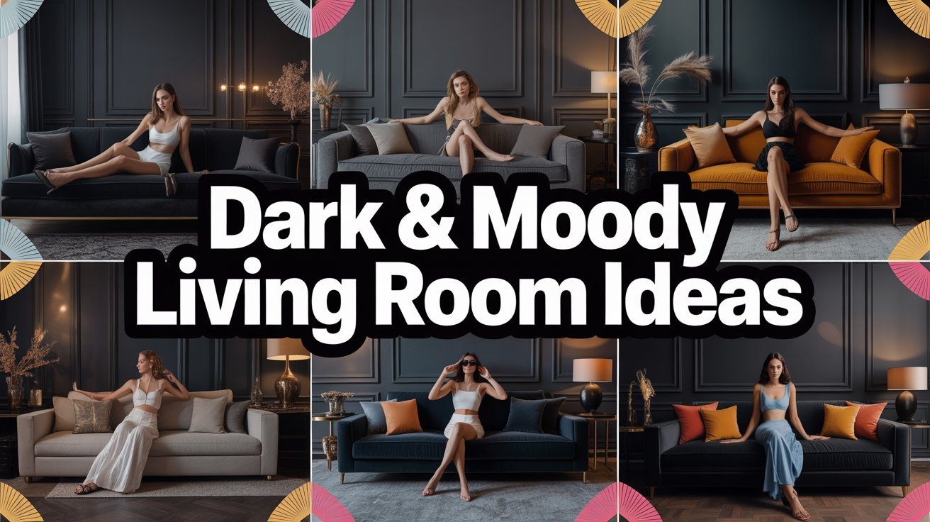 Dark Moody Living Room Ideas for Bold, Sophisticated Look